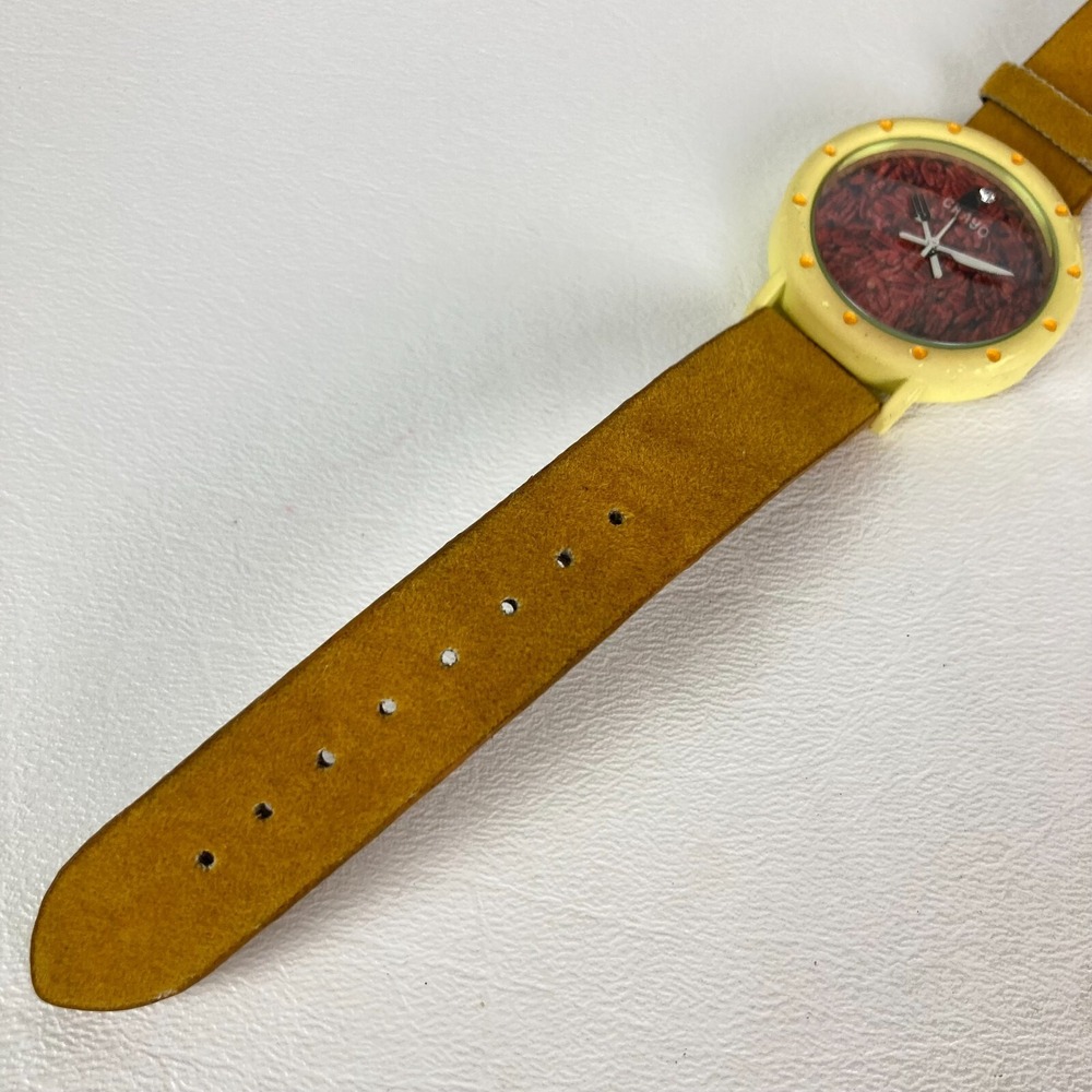 Crayo Slice of Time Women's Watch 37mm Pecan Pie Thanksgiving New Battery 9" - Picture 16 of 16